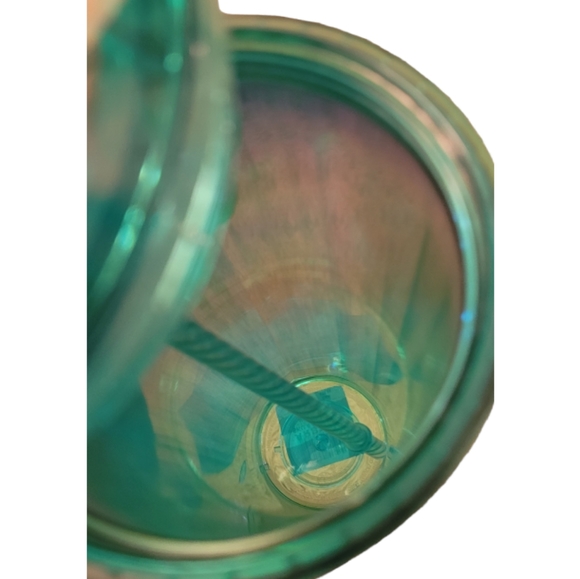 Starbucks Translucent Turquoise Tumbler 24 oz - Picture 6 of 10